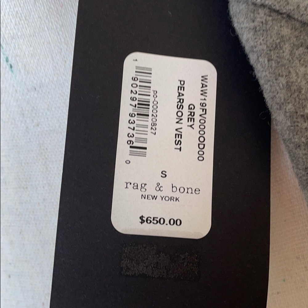 NWT Rag & Bone WoolVest - Picture 6 of 7